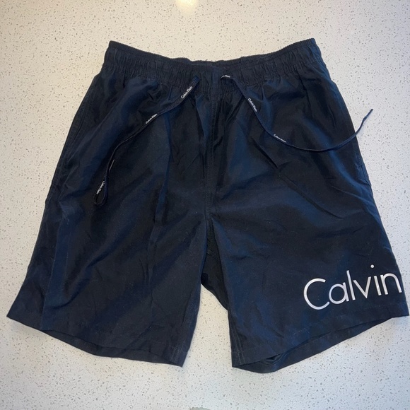 Men's Calvin Klein Swimming Trunks - Picture 1 of 4